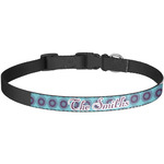 Concentric Circles Dog Collar - Large (Personalized)