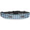 Concentric Circles Deluxe Dog Collar (Personalized)