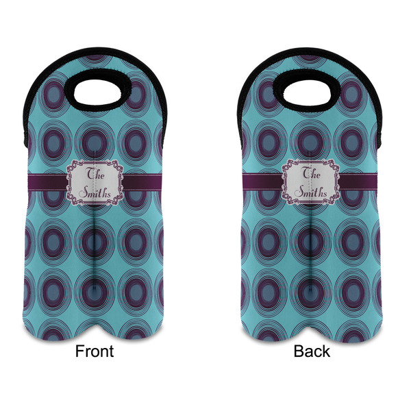 Concentric Circles Double Wine Tote - APPROVAL (new)