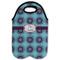 Concentric Circles Double Wine Tote - Flat (new)