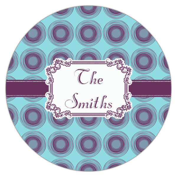 Concentric Circles Drink Topper - Large - Single