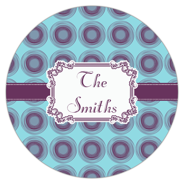 Concentric Circles Drink Topper - Medium - Single