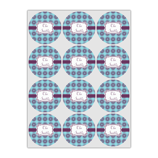 Concentric Circles Drink Topper - Small - Set of 12