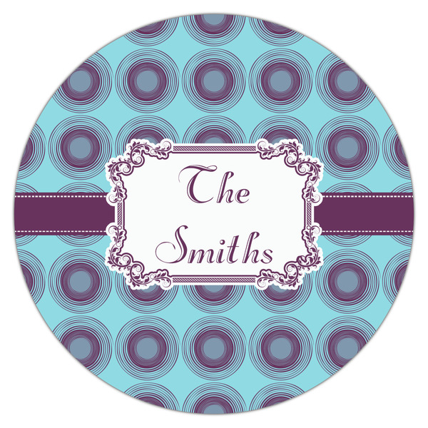 Concentric Circles Drink Topper - XLarge - Single