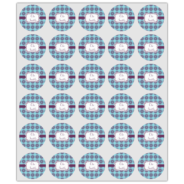 Concentric Circles Drink Topper - XSmall - Set of 30