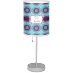 Concentric Circles Lamp with Drum Shade (Personalized)