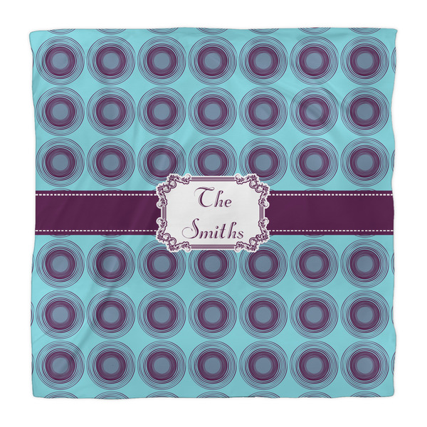 Concentric Circles Duvet Cover - Queen - Front