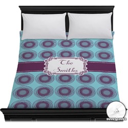 Concentric Circles Duvet Cover - Full / Queen (Personalized)
