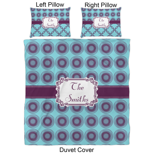 Concentric Circles Duvet Cover Set - Queen - Approval