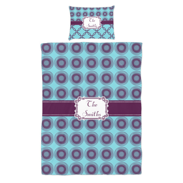 Concentric Circles Duvet Cover Set - Twin - Alt Approval