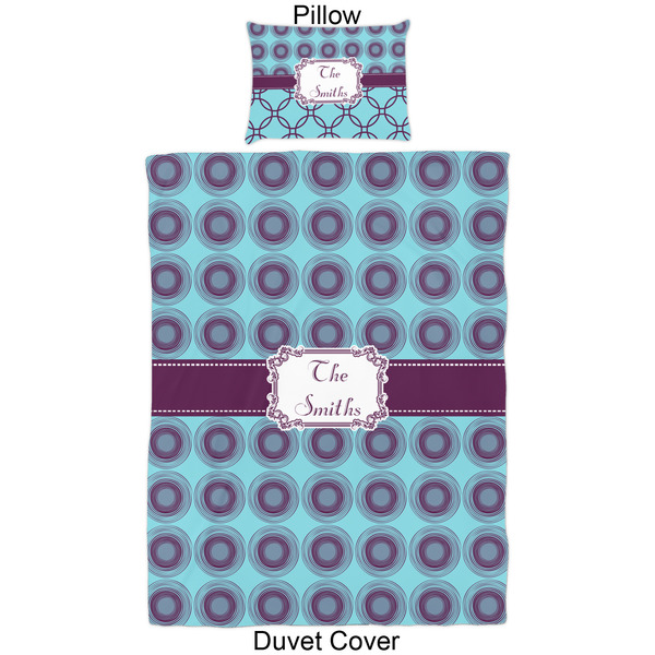 Concentric Circles Duvet Cover Set - Twin - Approval