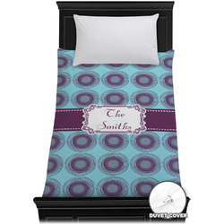 Concentric Circles Duvet Cover - Twin XL (Personalized)