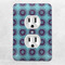 Concentric Circles Electric Outlet Plate - LIFESTYLE