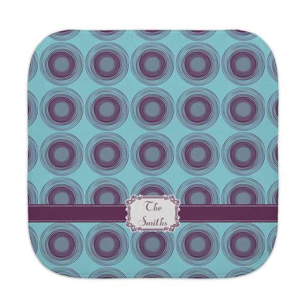 Custom Concentric Circles Face Towel (Personalized)