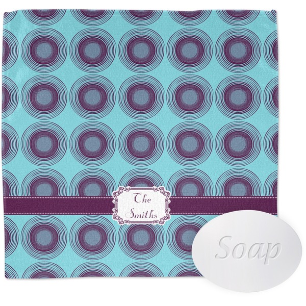 Custom Concentric Circles Washcloth (Personalized)