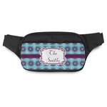 Concentric Circles Fanny Pack (Personalized)