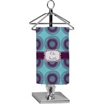 Concentric Circles Finger Tip Towel - Full Print (Personalized)