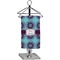 Concentric Circles Finger Tip Towel (Personalized)