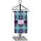 Concentric Circles Finger Tip Towel - Full Print (Personalized)