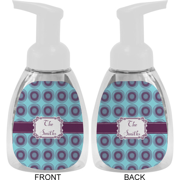 Concentric Circles Foam Soap Bottle Approval - White