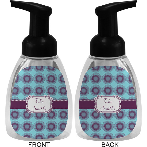 Concentric Circles Foam Soap Bottle (Front & Back)