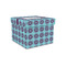 Concentric Circles Gift Boxes with Lid - Canvas Wrapped - Small - Front/Main