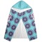 Concentric Circles Hooded Towel - Folded