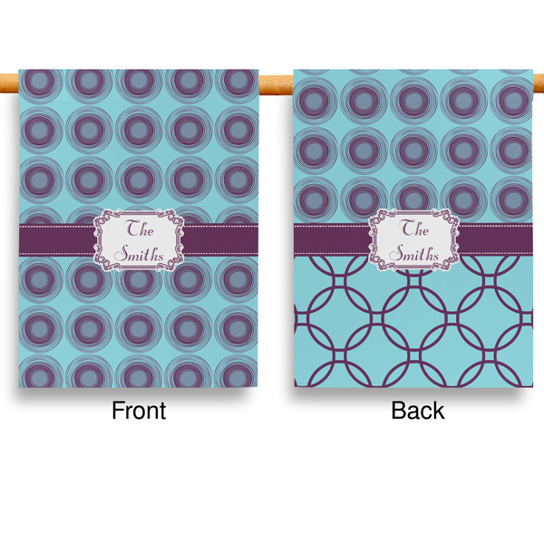 Concentric Circles House Flags - Double Sided - APPROVAL