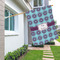 Concentric Circles House Flags - Double Sided - LIFESTYLE