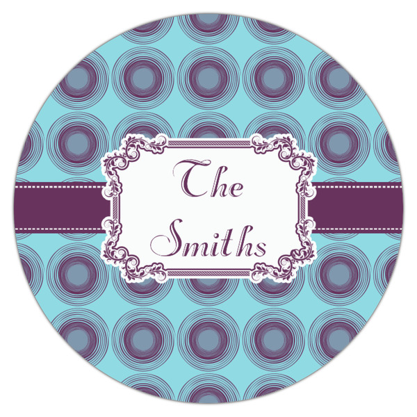 Concentric Circles Icing Circle - Small - Single