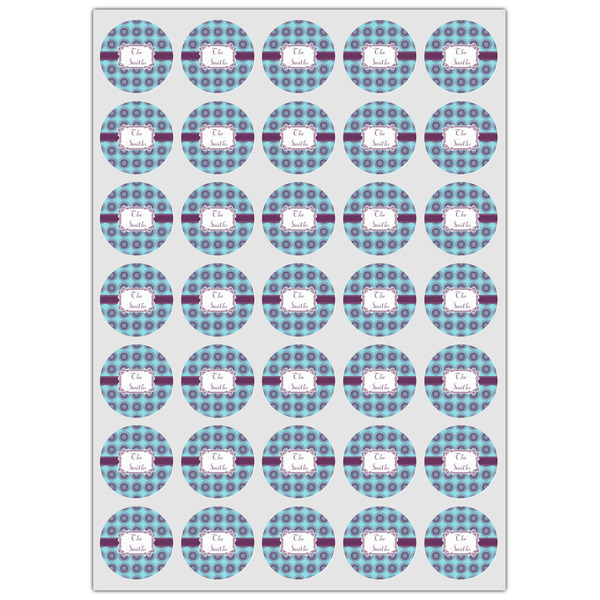 Concentric Circles Icing Circle - XSmall - Set of 35