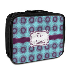 Concentric Circles Insulated Lunch Bag (Personalized)