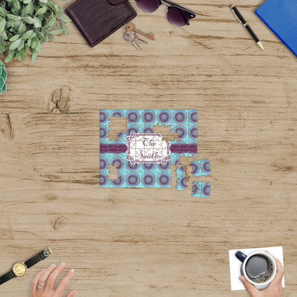 Concentric Circles Jigsaw Puzzle 110 Piece - In Context