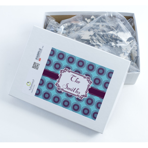 Concentric Circles Jigsaw Puzzle 500 Piece - Box