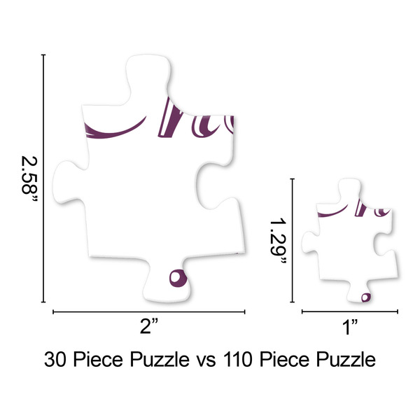 Concentric Circles Jigsaw Puzzle - Piece Comparison