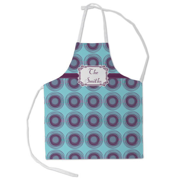 Custom Concentric Circles Kid's Apron - Small (Personalized)