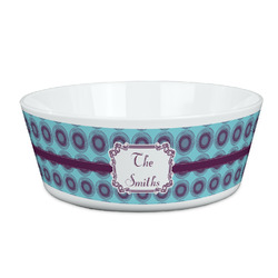 Concentric Circles Kid's Bowl (Personalized)