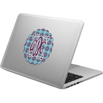 Concentric Circles Laptop Decal (Personalized)