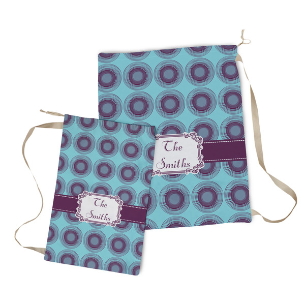 Concentric Circles Laundry Bag - Both Bags