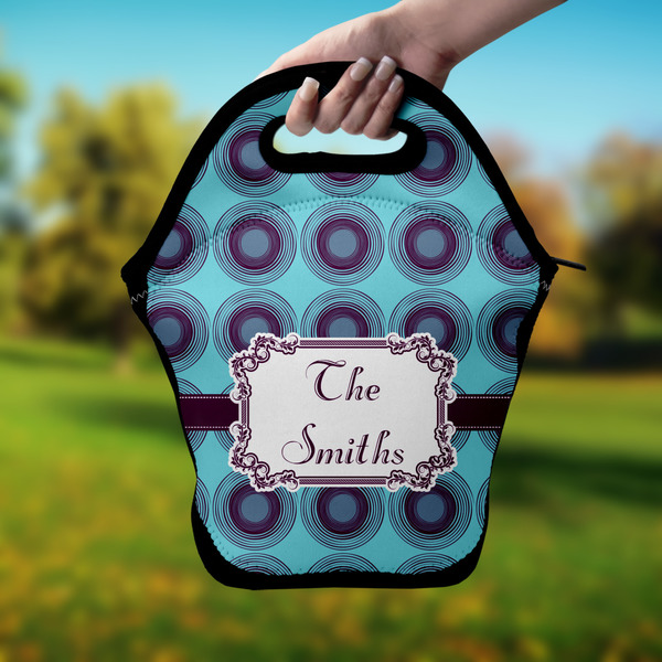 Concentric Circles Lunch Bag - Hand