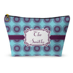 Concentric Circles Makeup Bag - Small - 8.5"x4.5" (Personalized)