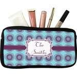 Concentric Circles Makeup / Cosmetic Bag (Personalized)