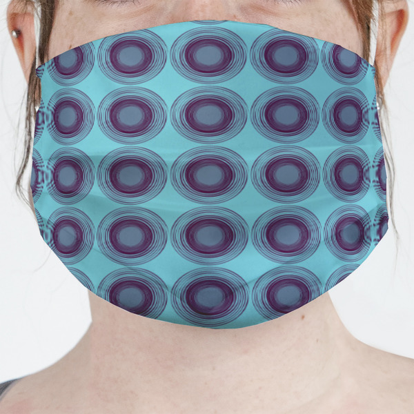 Custom Concentric Circles Face Mask Cover