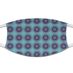Concentric Circles Cloth Face Mask (T-Shirt Fabric)