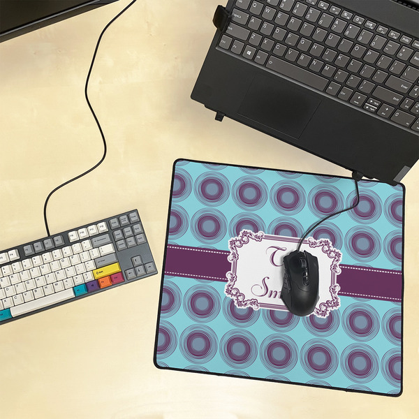 Concentric Circles Medium Gaming Mats - LIFESTYLE