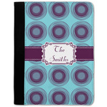 Concentric Circles Notebook Padfolio - Medium w/ Name or Text