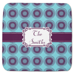 Concentric Circles Memory Foam Bath Mat - 48"x48" (Personalized)