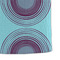 Concentric Circles Microfiber Dish Towel - DETAIL