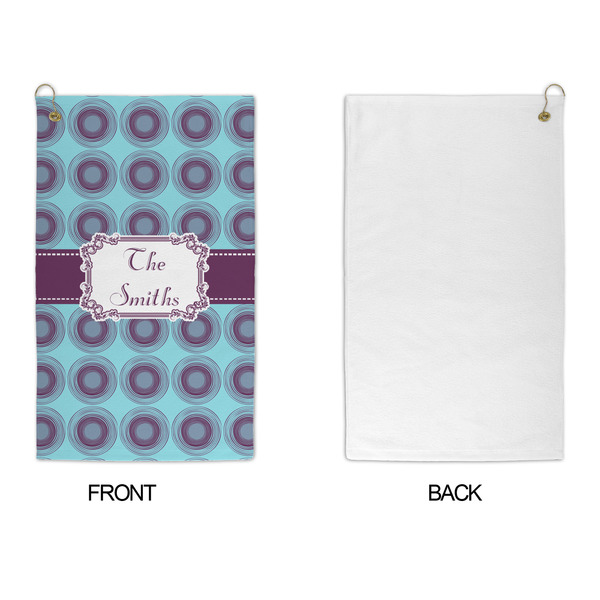 Concentric Circles Microfiber Golf Towels - APPROVAL