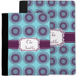 Concentric Circles Notebook Padfolio w/ Name or Text